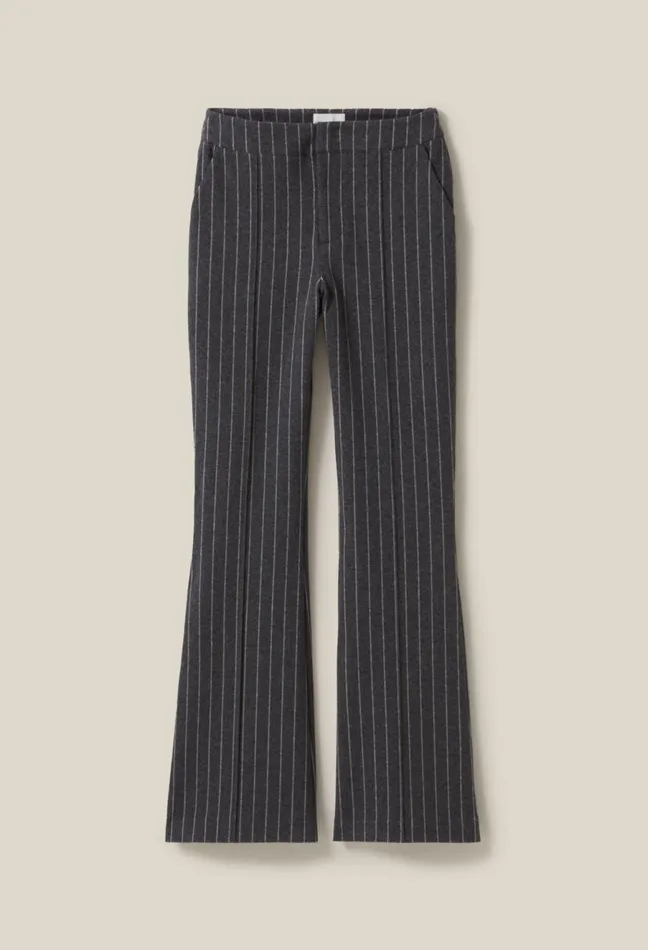 Claudie Pierlot Striped Flared Trousers Dualcolor Women Jeans And Trousers Claudie Pierlot Striped Flared Trousers Dualcolor Women Jeans And Trousers