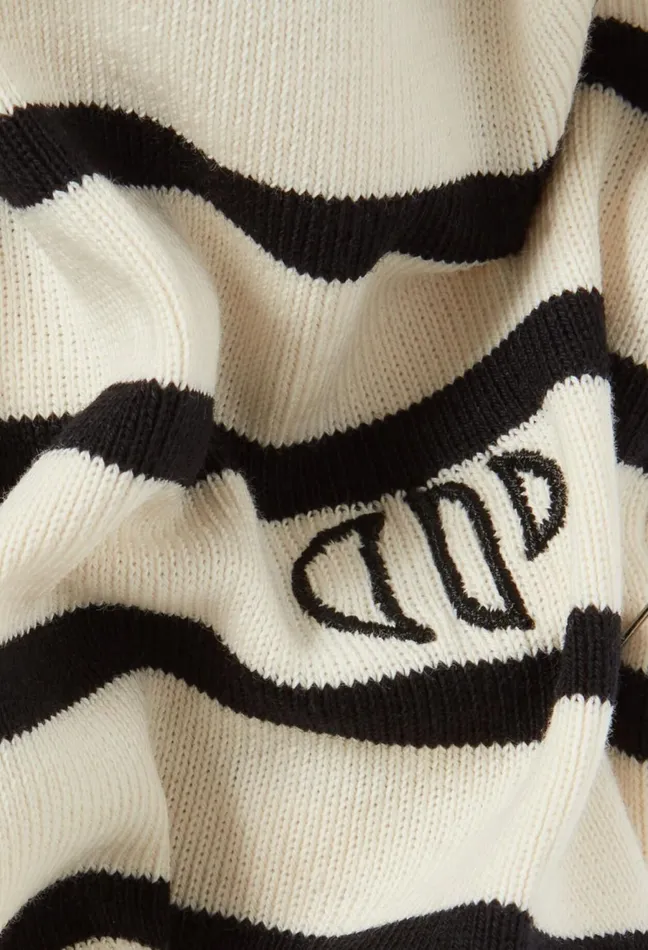 Claudie Pierlot Striped Short Sleeve TShirt Dualcolor Women TShirts Claudie Pierlot Striped Short Sleeve TShirt Dualcolor Women TShirts