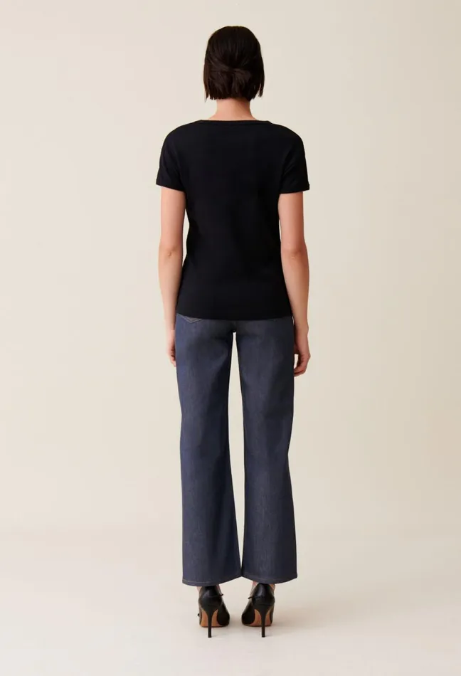 Claudie Pierlot TShirt Short Sleeves Black Women TShirts Claudie Pierlot TShirt Short Sleeves Black Women TShirts