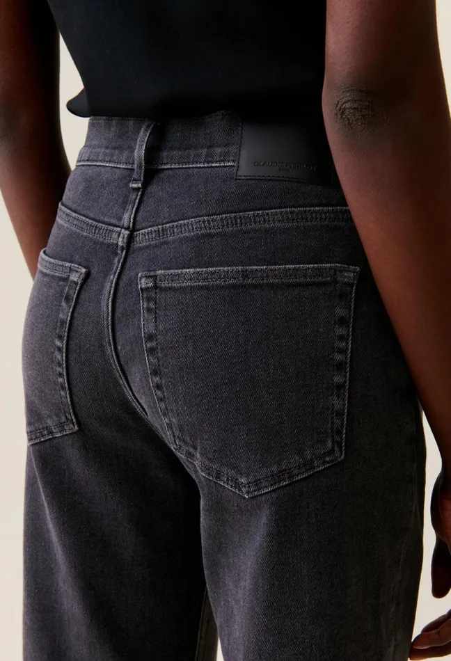Claudie Pierlot Toto Slim Jeans Charcoal Grey Anthracite Women Jeans And Trousers Claudie Pierlot Toto Slim Jeans Charcoal Grey Anthracite Women Jeans And Trousers