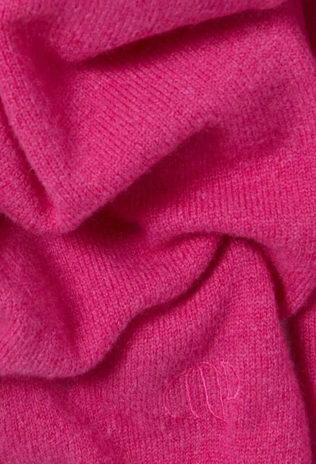 Claudie Pierlot Wool Cardigan W Cp Embroidery Pink Women Knitwear And Cardigans Claudie Pierlot Wool Cardigan W Cp Embroidery Pink Women Knitwear And Cardigans
