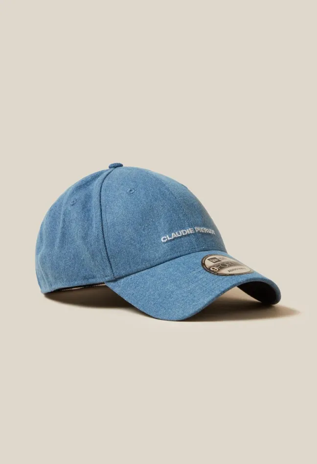 Claudie Pierlot X New Era Denim Cap Light Denim Women Caps
