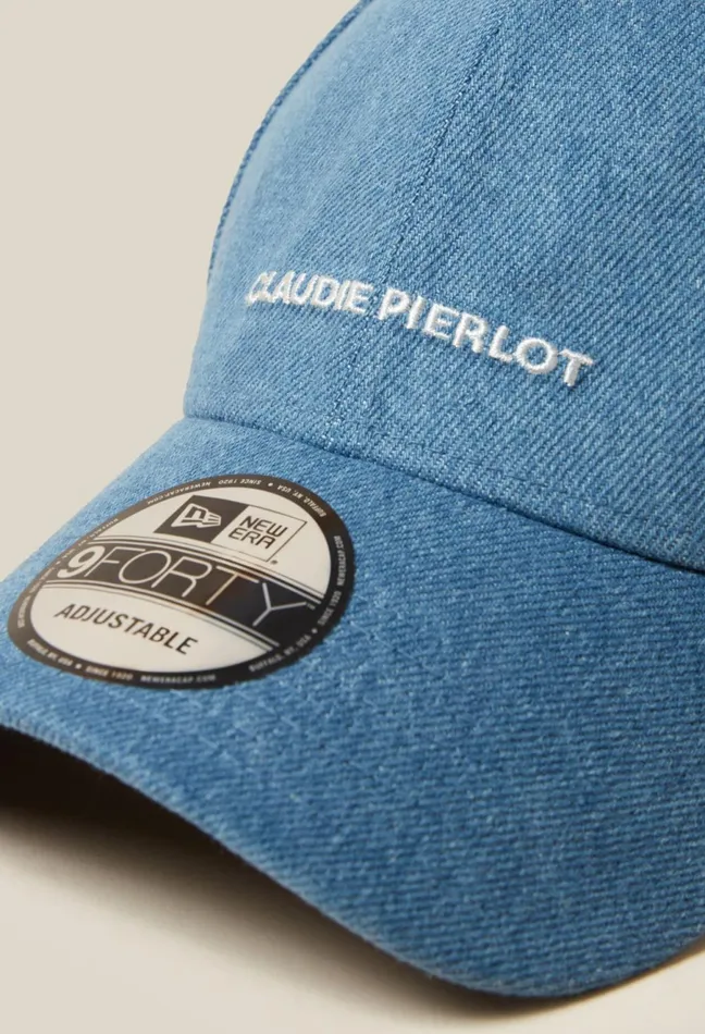 Claudie Pierlot X New Era Denim Cap Light Denim Women Caps