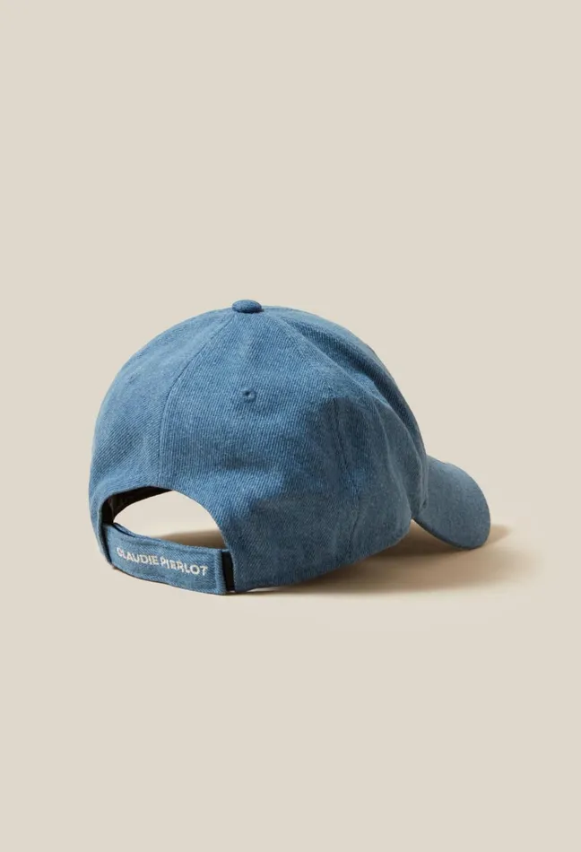 Claudie Pierlot X New Era Denim Cap Light Denim Women Caps