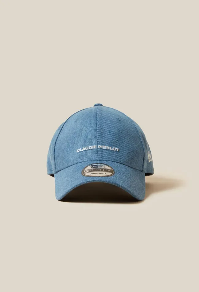 Claudie Pierlot X New Era Denim Cap Light Denim Women Caps