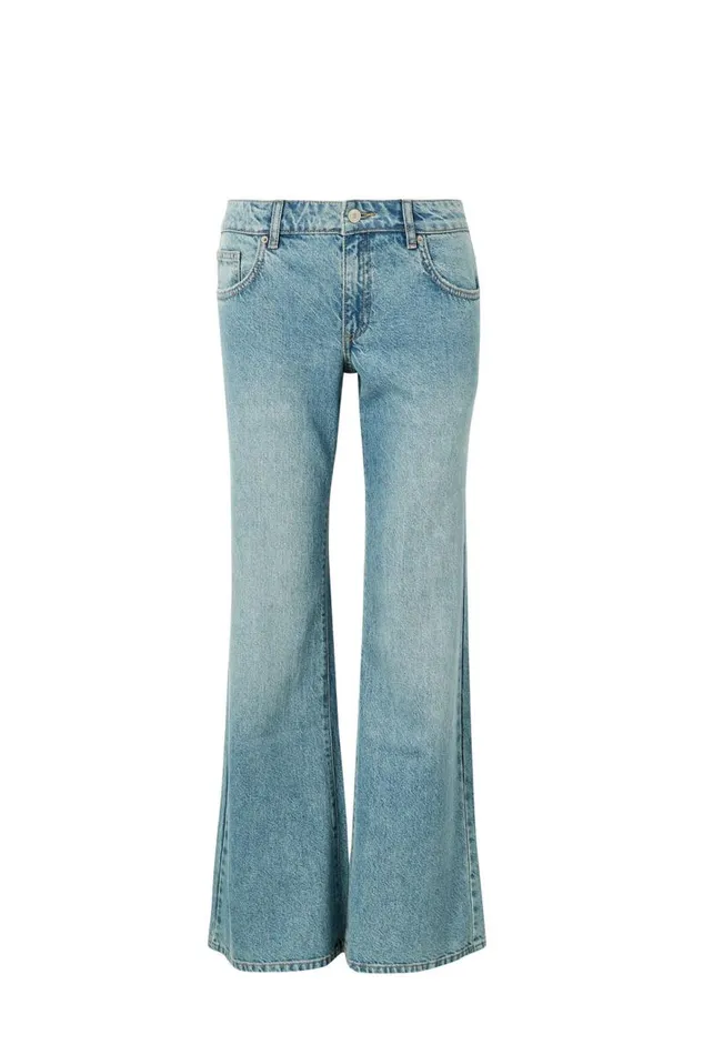 Clothing Supr Jeans Low Rise Bootleg Jean Surf Blue