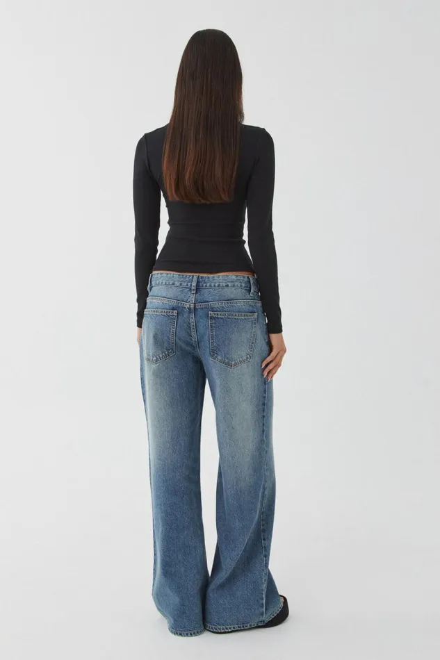 Clothing Supr Jeans Super Baggy Flare Jean Fitzroy Blue