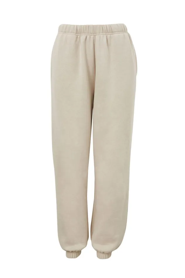 Clothing Supr Pants 90S Jogger Track Pant Canvas Beige