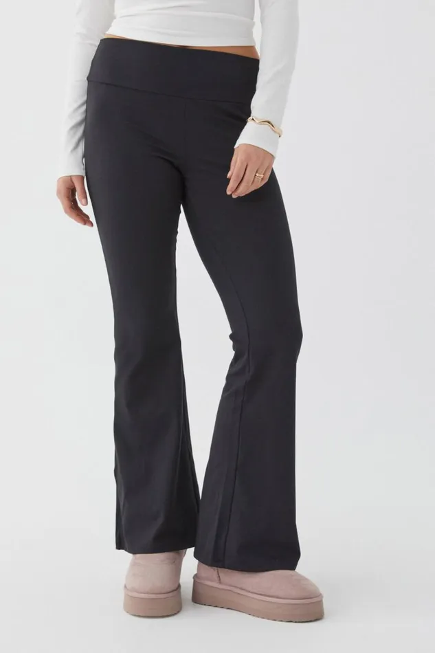 Clothing Supr Pants Active Flare Pant Black