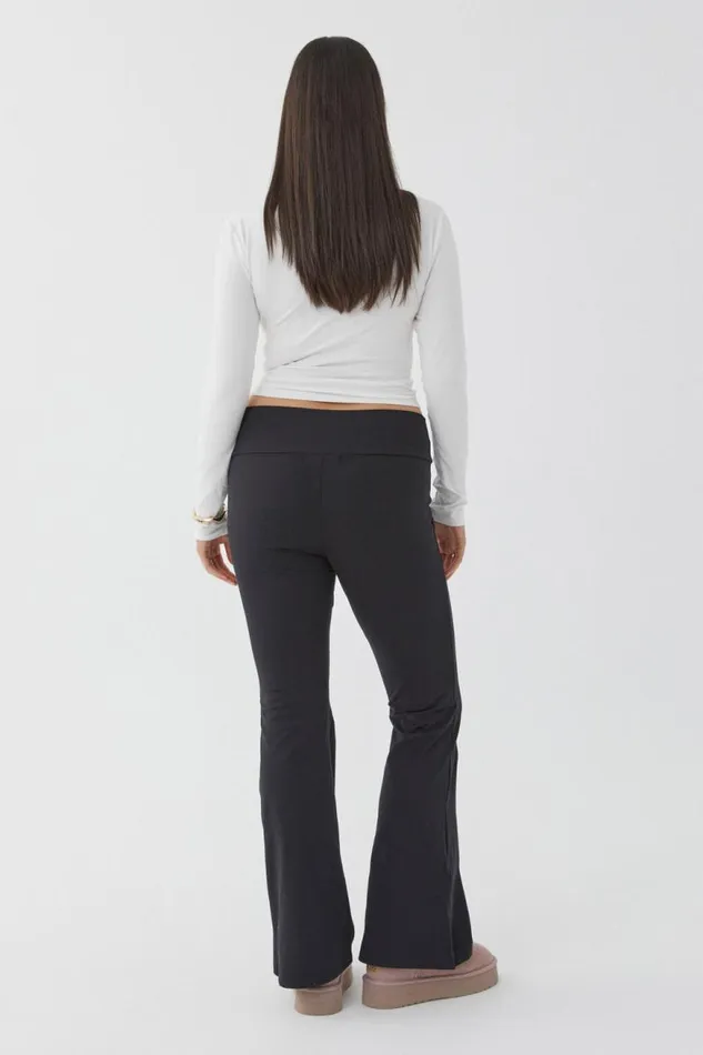 Clothing Supr Pants Active Flare Pant Black