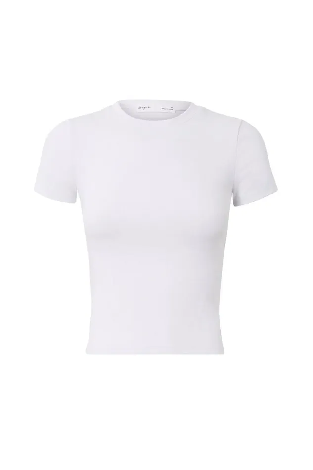Clothing Supr T Shirts Cotton Fitted Tee White