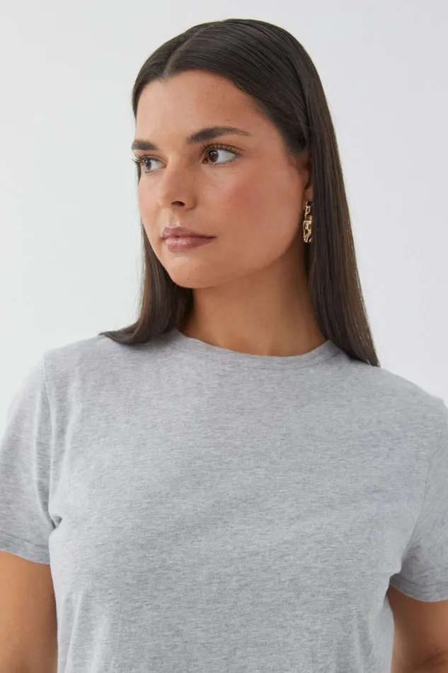Clothing Supr T Shirts Everyday Tee Grey Marle