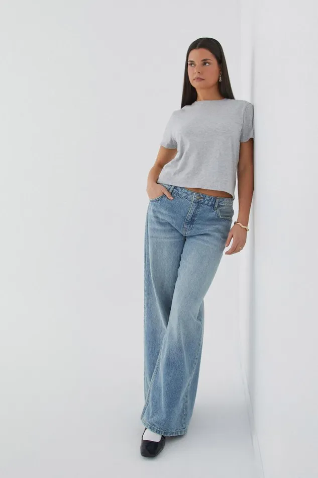 Clothing Supr T Shirts Everyday Tee Grey Marle