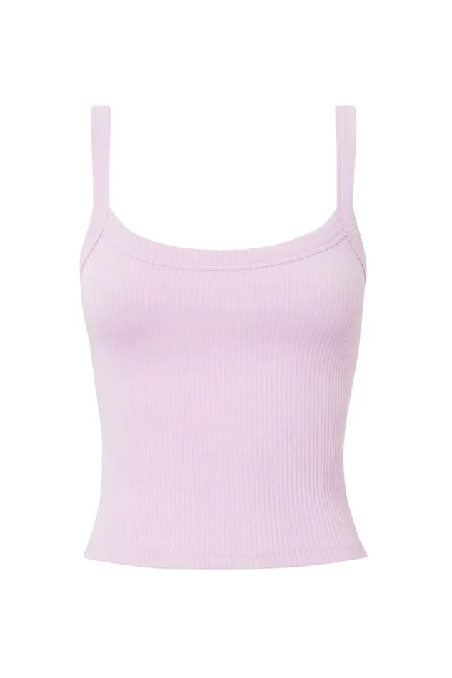 Clothing Supr Tank Tops Riri Scoop Neck Tank Rose Blush