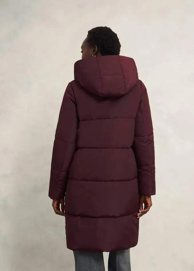 Coats and Jackets Women HOBBS Darla Puffer Wine