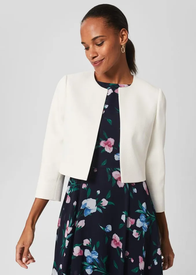 Coats and Jackets Women HOBBS Elize Jacket Ivory