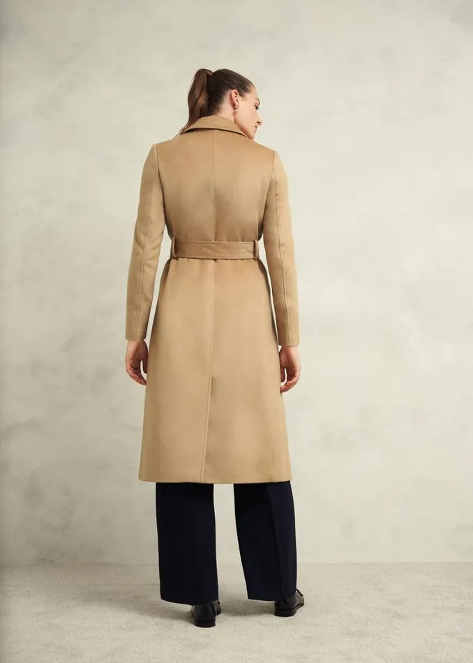Coats and Jackets Women HOBBS Livia Wool Coat Hobbs Camel