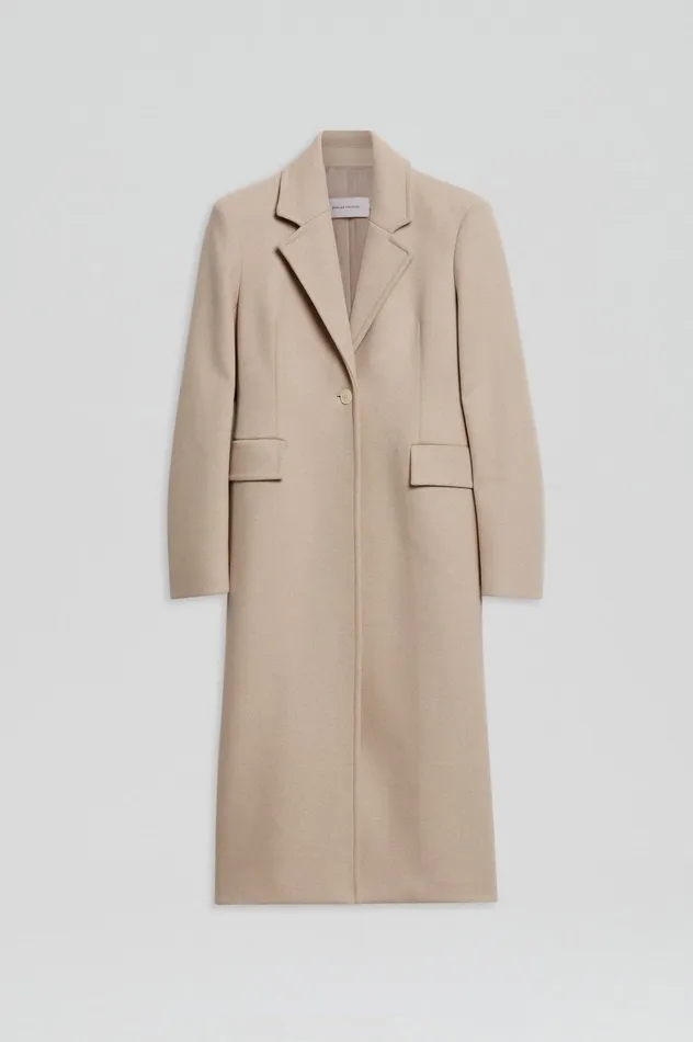 Coats Scanlan Theodore Women TAILORED COAT NOUGAT