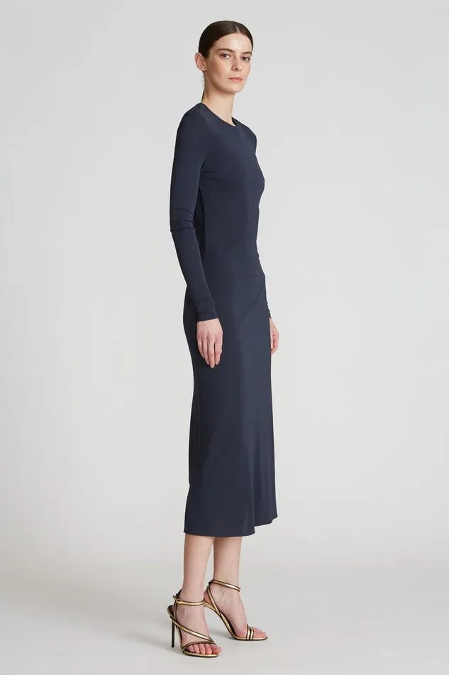 Cocktail Women Halston Peyton Jersey Cocktail Dress Pewter