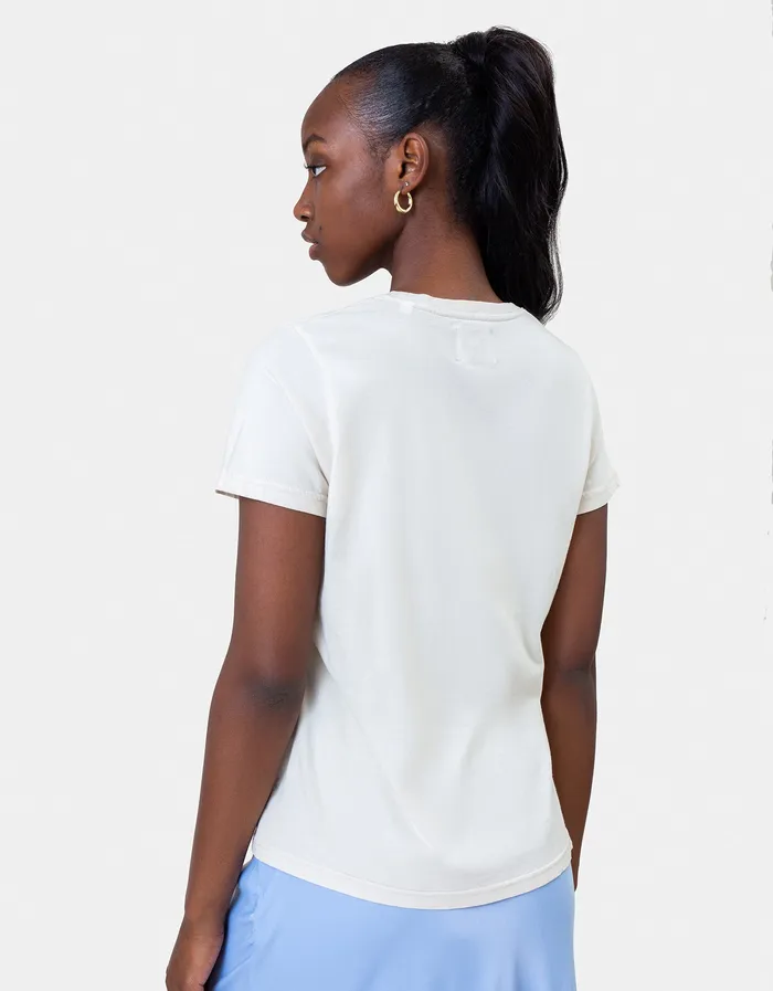 Colorfulstandard TShirts Women Women Light Organic Tee 8211 Optical White