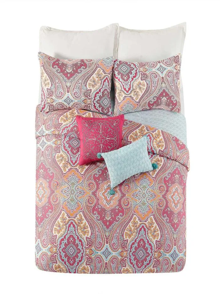 Comforters and Quilts Accessories Jessica Simpson Candes 6Piece Comforter Set
