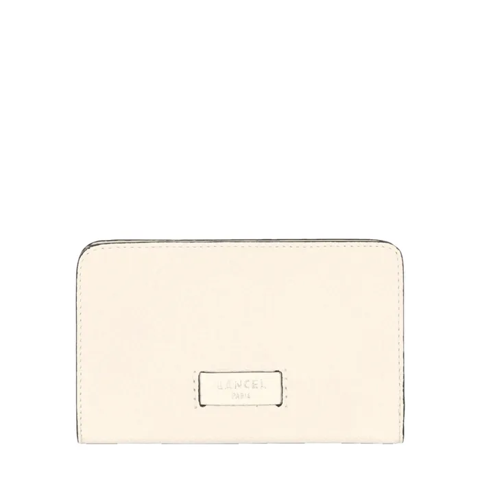Compact Rectangular Ziparound Wallet Snow Women Lancel Purse