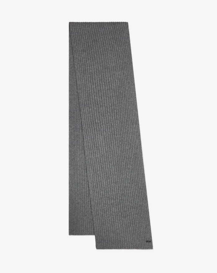 Corneliani Scarves And Hats Melange Grey Sublime Cashmere Scarf For Men 8211 Men