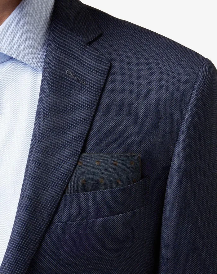 Corneliani Ties And Pochette Blue Printed Silk And Wool Pocket Square 8211 Men