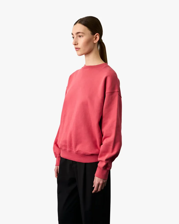 Crewneck Sweatshirts Women Colorfulstandard Organic Oversized Crew 8211 Marine Blue