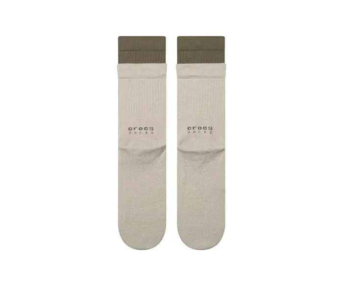CrocSocks Double Welt Crew Elephant MenWomen Crocs Socks