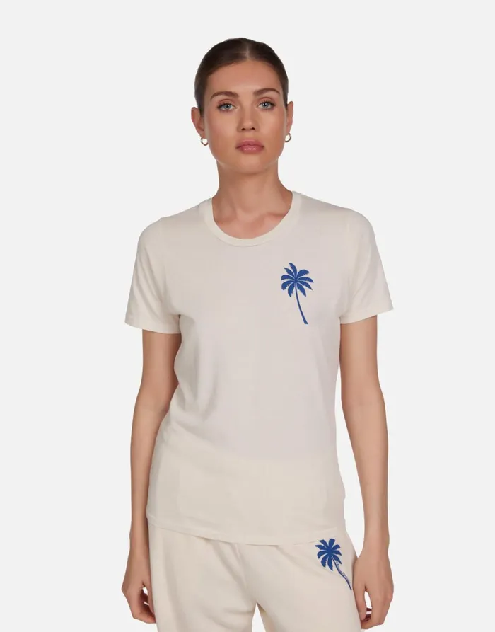 Croft Tropical Shark Ivory Women039s Lauren Moshi Short Sleeve