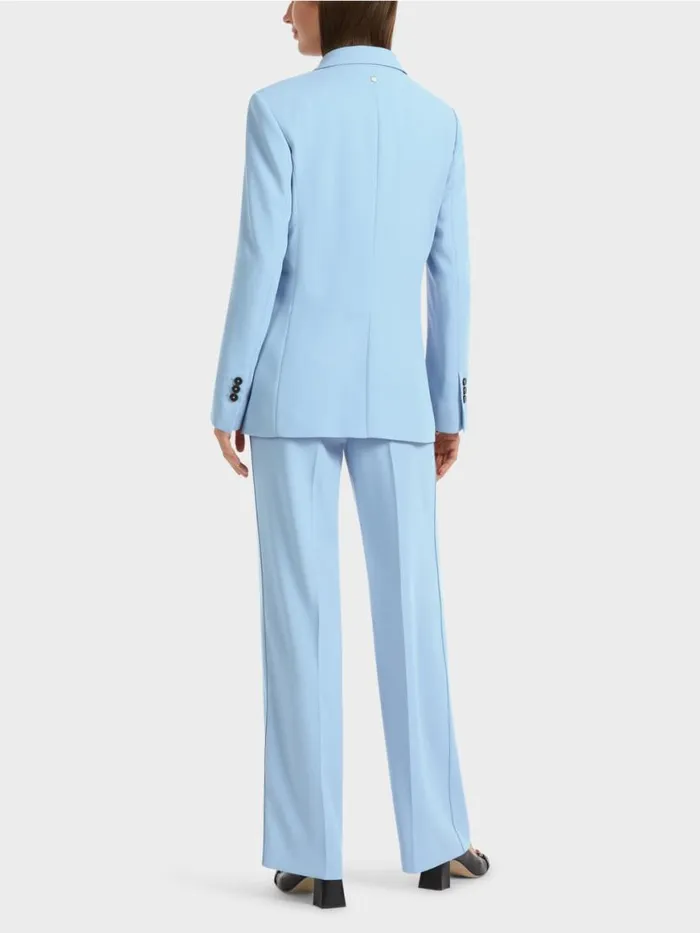Damen Marc Cain Blazer Langer Blazer Dark Summer Sky