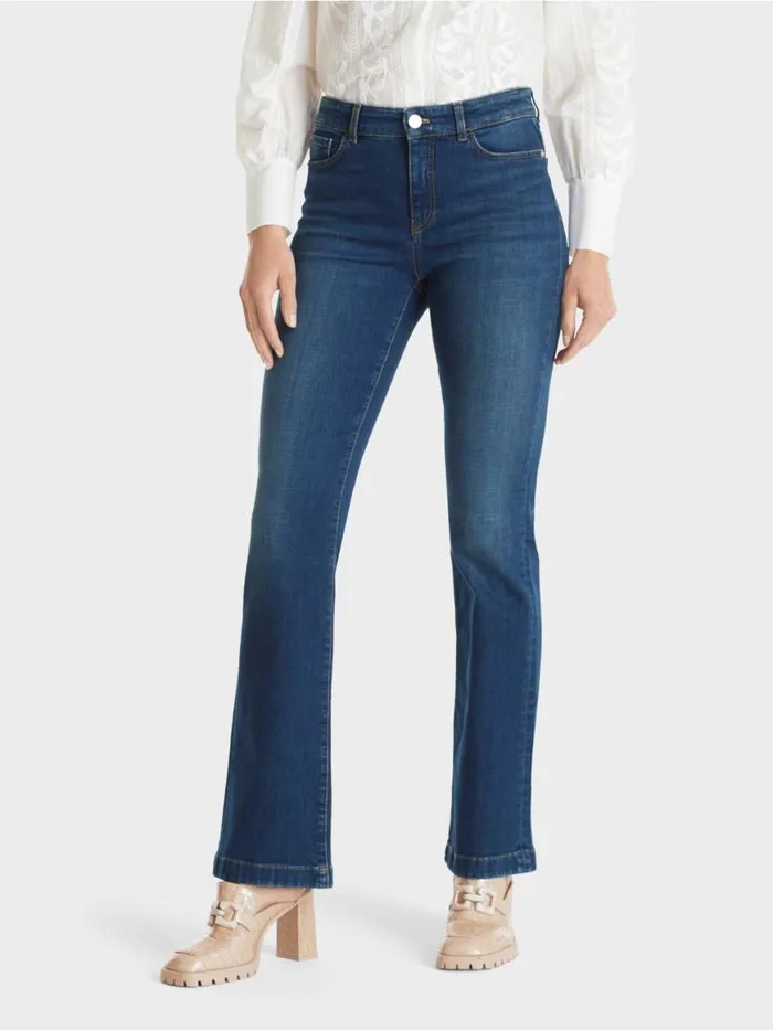 Damen Marc Cain Jeans 034Rethink Together034 Jeans FARO Blue Denim