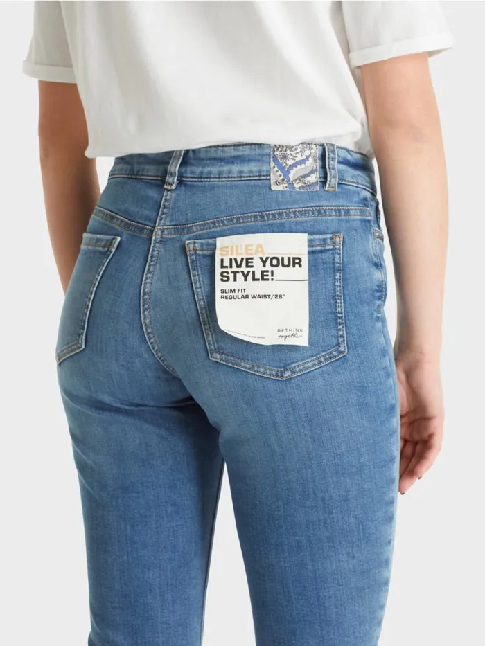 Damen Marc Cain Jeans 034Rethink Together034 Jeans SILEA Vintage Blue