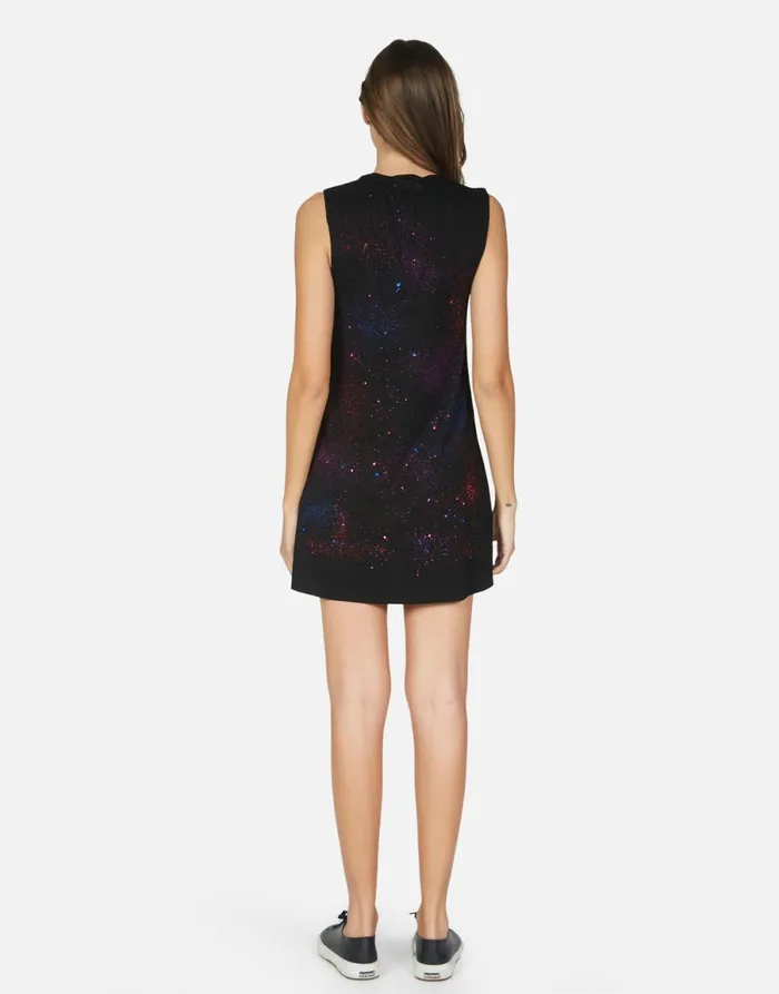 Deanna Galaxy Lip Black Galaxy Splatter Women039s Lauren Moshi Dresses