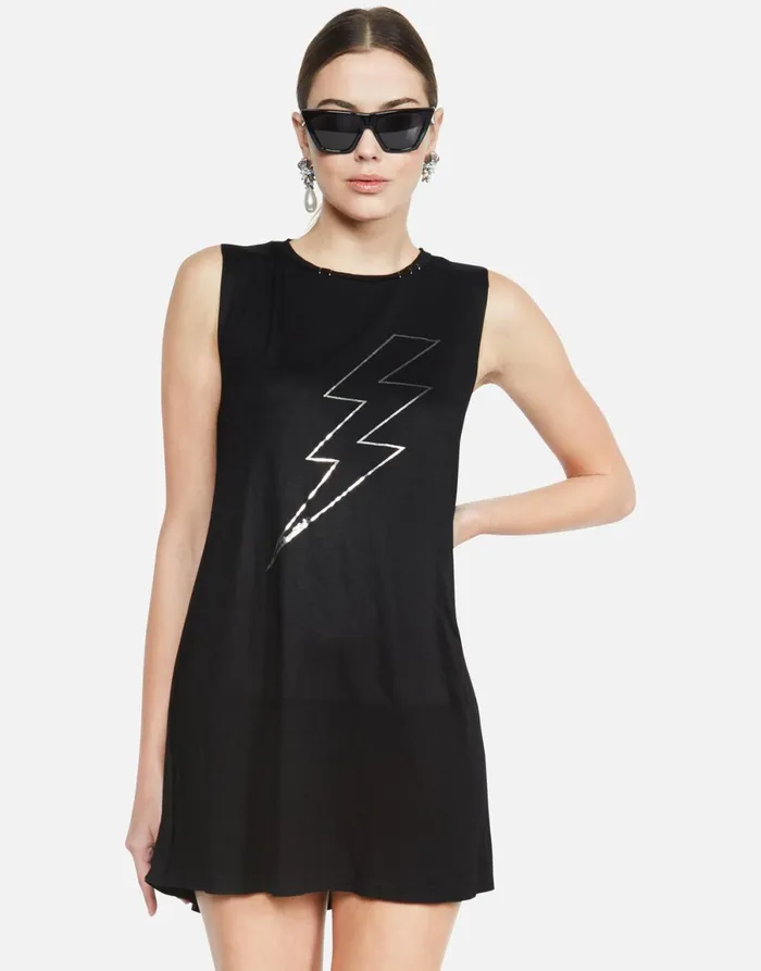 Deanna Lightning Star Black Women039s Lauren Moshi Dresses