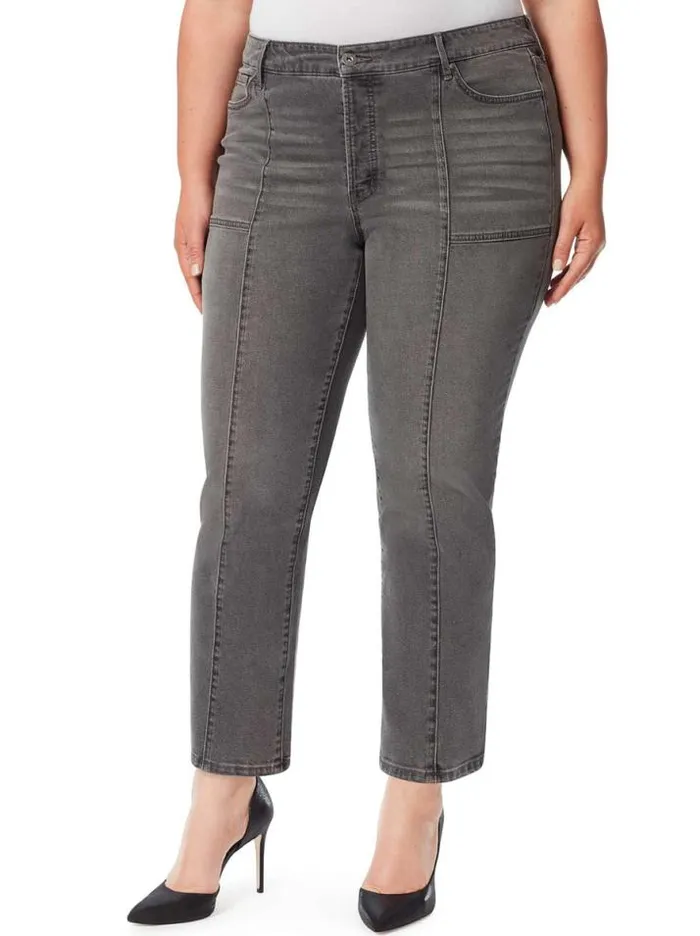 Denim Clothing Jessica Simpson Flirt High Rise Straight Crop In True Bliss