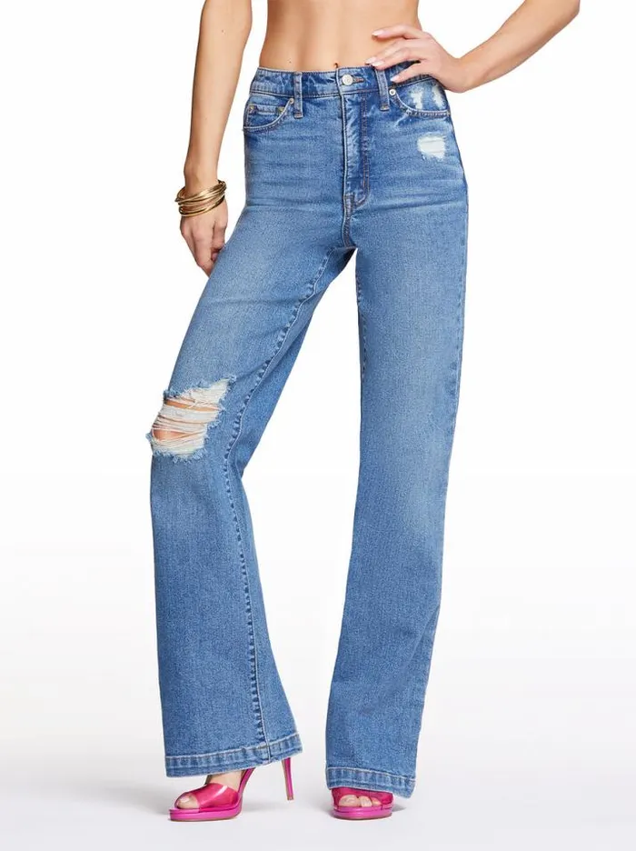 Denim Clothing Jessica Simpson Tease High Rise Wide Leg Jeans In Hawthorne