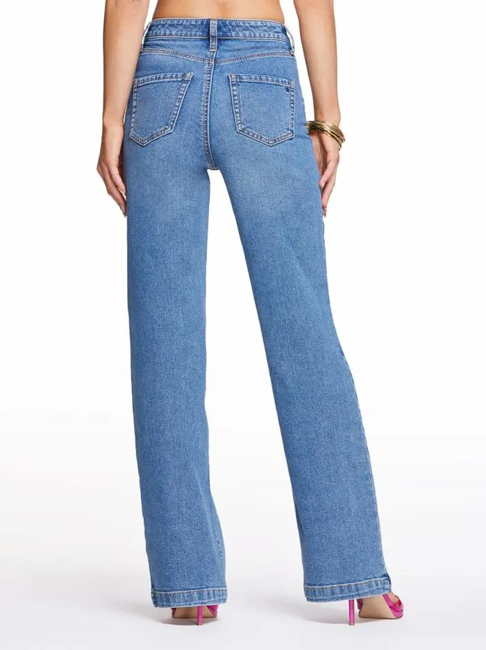 Denim Clothing Jessica Simpson Tease High Rise Wide Leg Jeans In Hawthorne