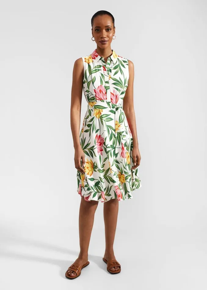 Dresses and Jumpsuits Women HOBBS Belinda Dress Ivory Multi