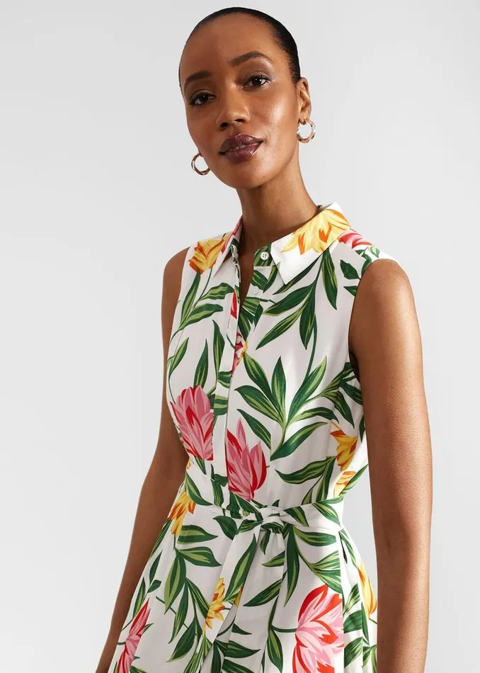 Dresses and Jumpsuits Women HOBBS Belinda Dress Ivory Multi