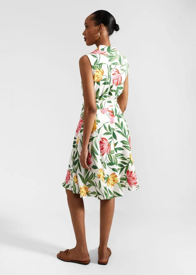 Dresses and Jumpsuits Women HOBBS Belinda Dress Ivory Multi