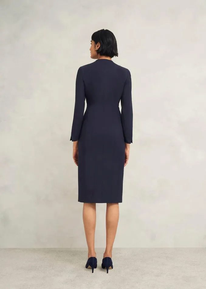 Dresses and Jumpsuits Women HOBBS Berkeley Dress With Wool Navy
