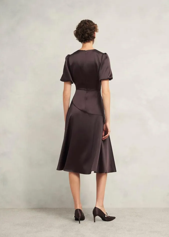 Dresses and Jumpsuits Women HOBBS Eastbury Dress Deep Brown