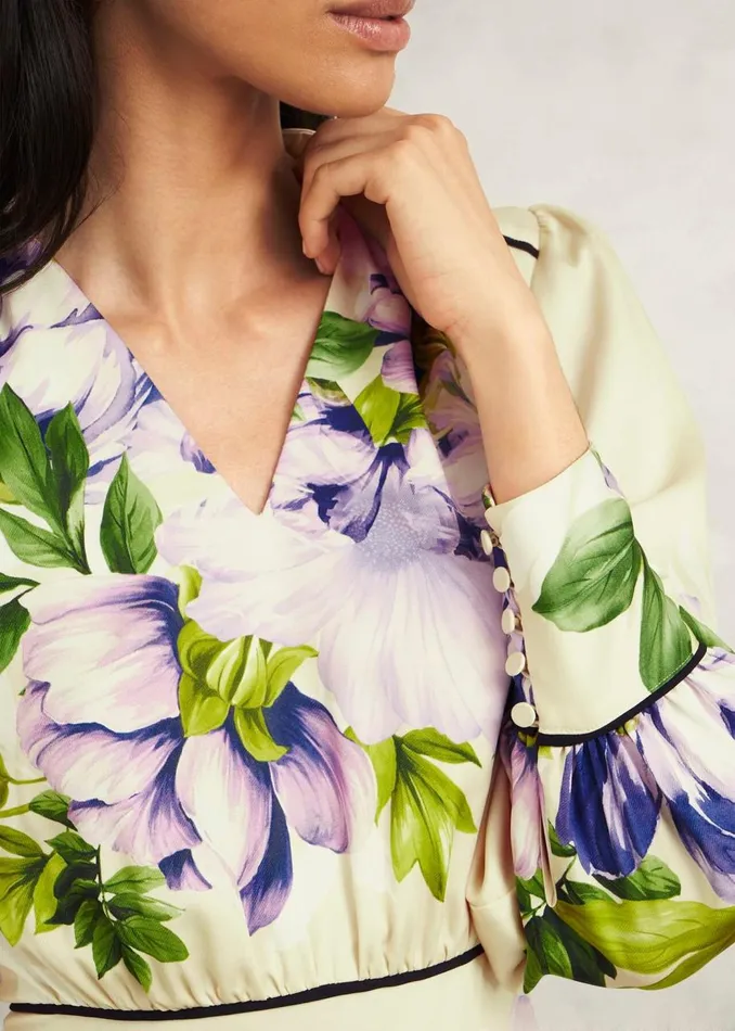 Dresses and Jumpsuits Women HOBBS Hidcote Dress Cream Multi