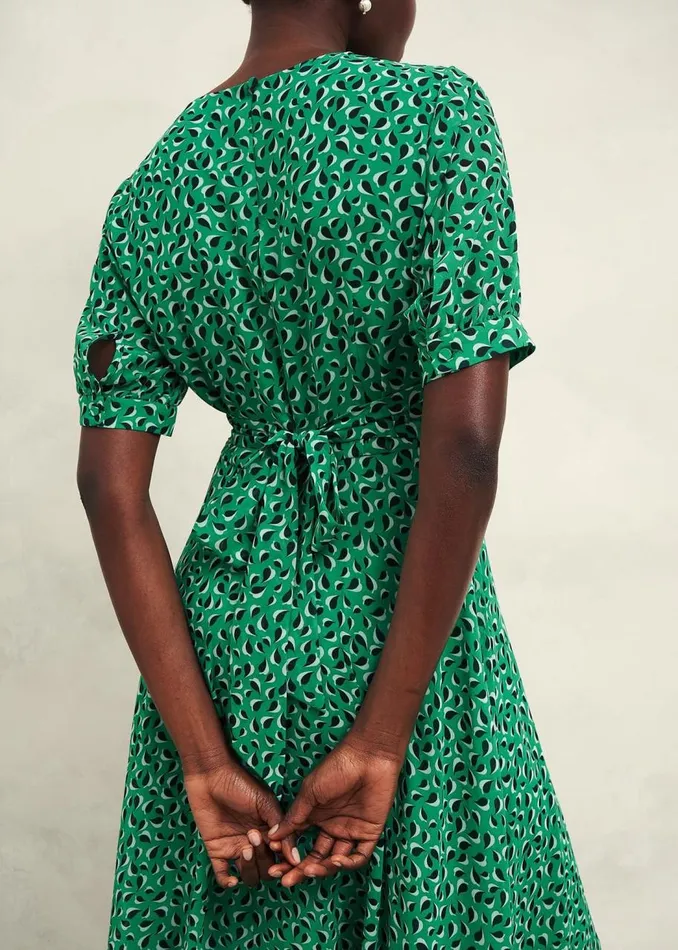 Dresses and Jumpsuits Women HOBBS Petite Bridget Dress Green Multi