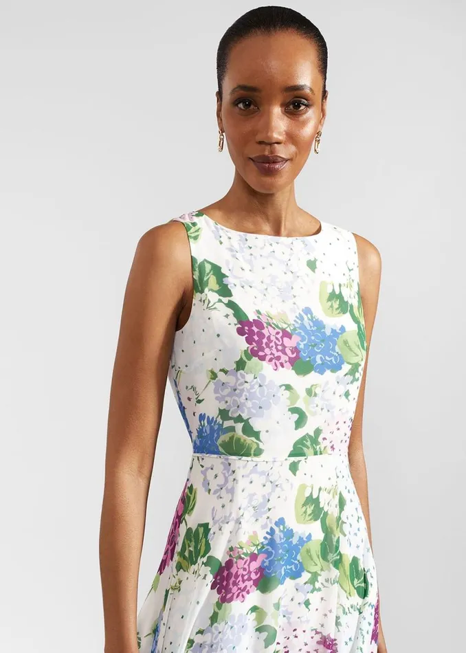 Dresses and Jumpsuits Women HOBBS Petite Carly Floral Dress Ivory Multi