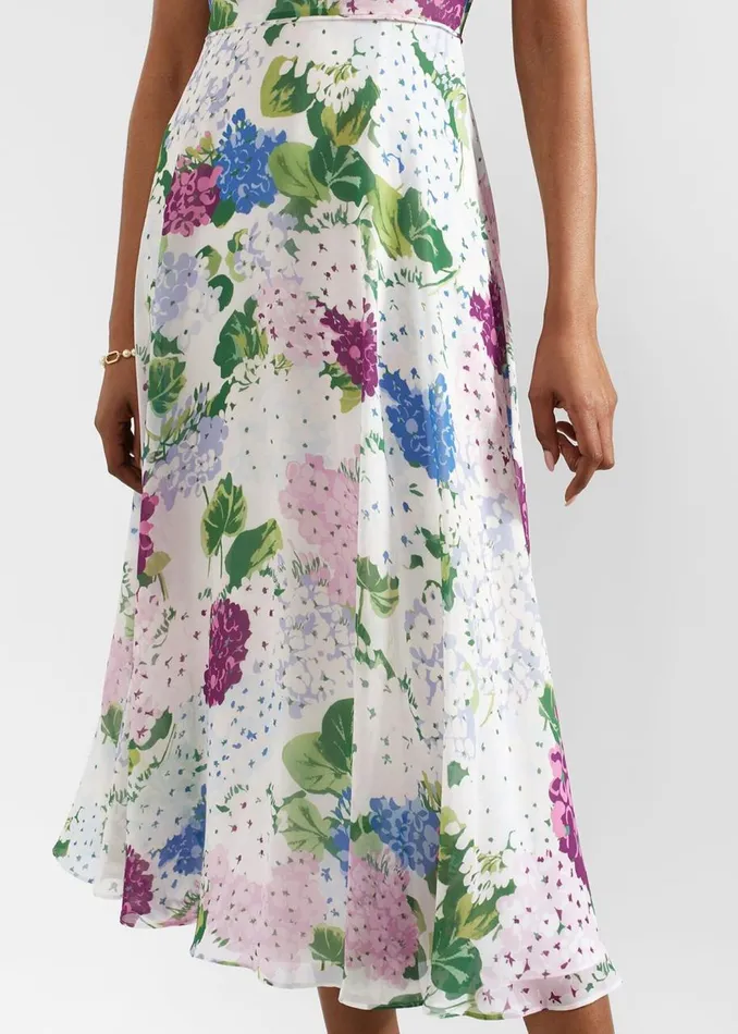 Dresses and Jumpsuits Women HOBBS Petite Carly Floral Dress Ivory Multi