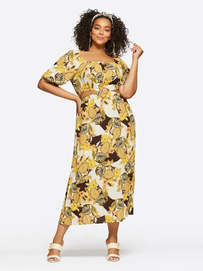 Dresses Clothing Jessica Simpson Jacklyn Dress In Clover Field