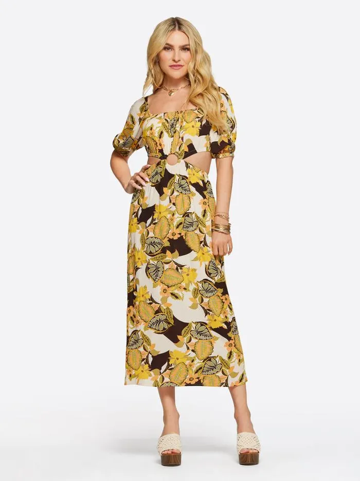Dresses Clothing Jessica Simpson Jacklyn Dress In Clover Field